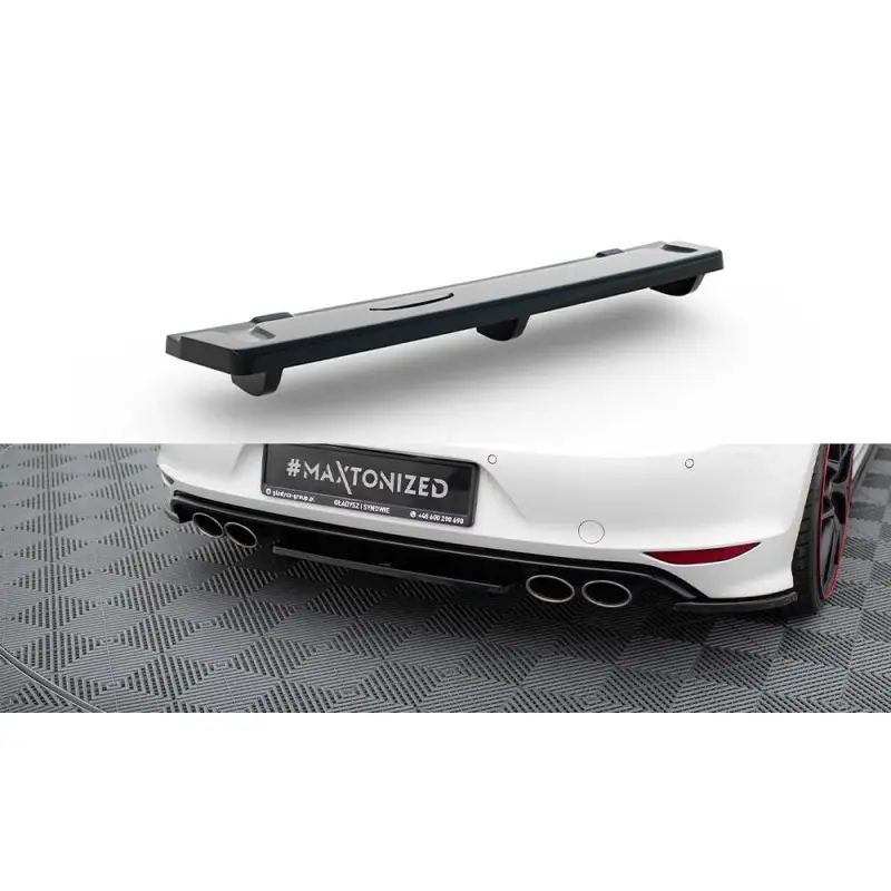 Offre Du Jour Rear Splitter VW GOLF VII R (with vertical bars)