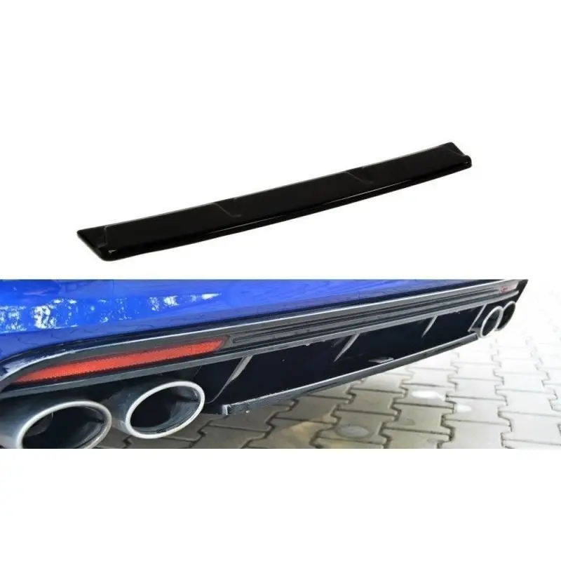Rear Splitter VW GOLF MK7 R ESTATE (without a vertical bar) Livraison Gratuite