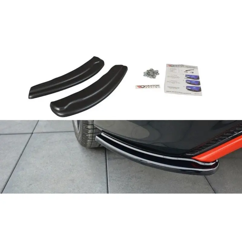 Livraison Gratuite Rear Side Splitters Ford Focus ST-Line Mk3 FL