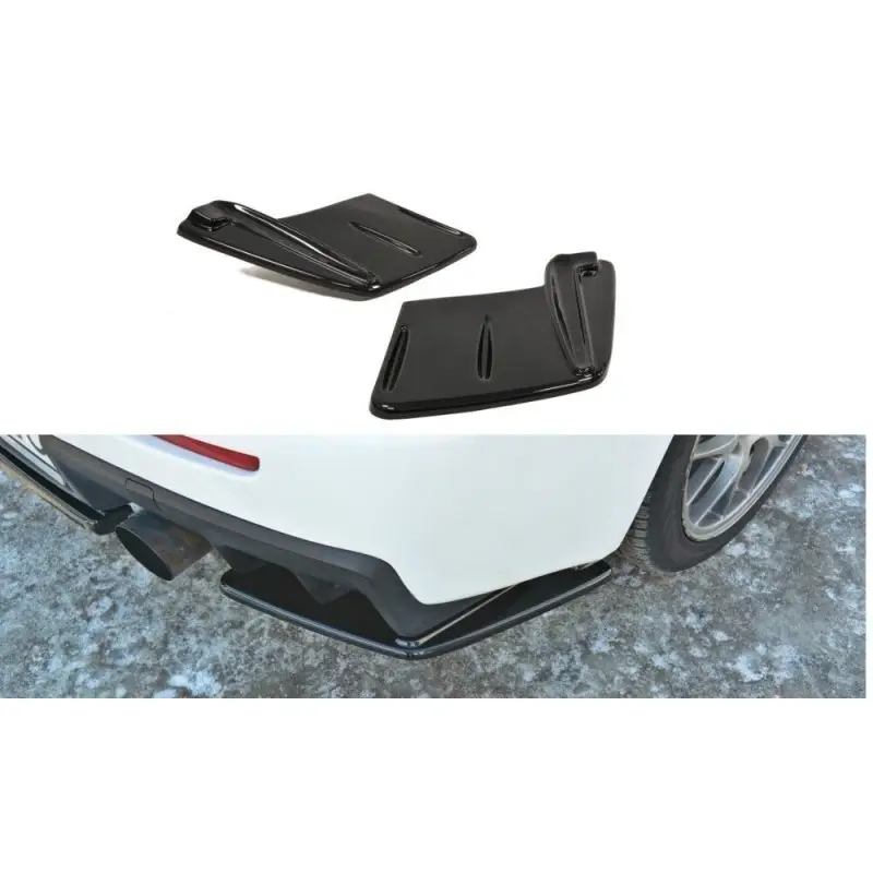 REAR SIDE SPLITTERS Mitsubishi Lancer Evo X Soldes