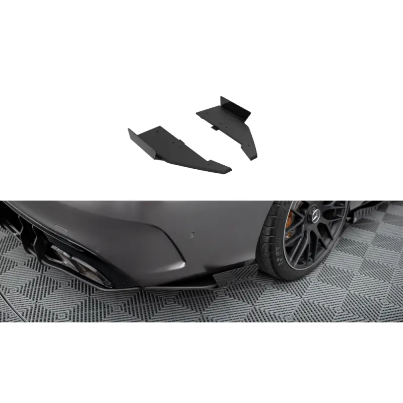 Vente Flash Street Pro Rear Side Splitters + Flaps Mercedes-AMG C63 Sedan / Estate W205 Facelift