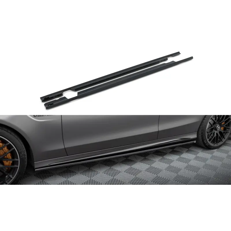 Achat Immédiat Side Skirts Diffusers Mercedes-AMG C63 Sedan / Estate W205 Facelift