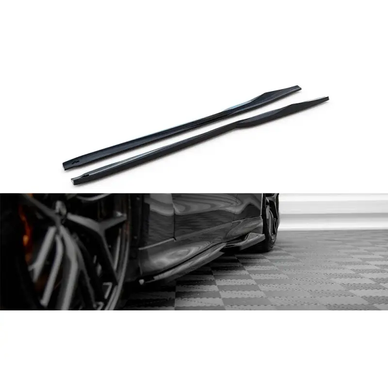 Achat Immédiat Side Skirts Diffusers Nissan GTR R35 Facelift