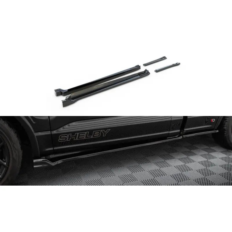 Vente Flash Side Skirts Diffusers Shelby F150 Super Snake