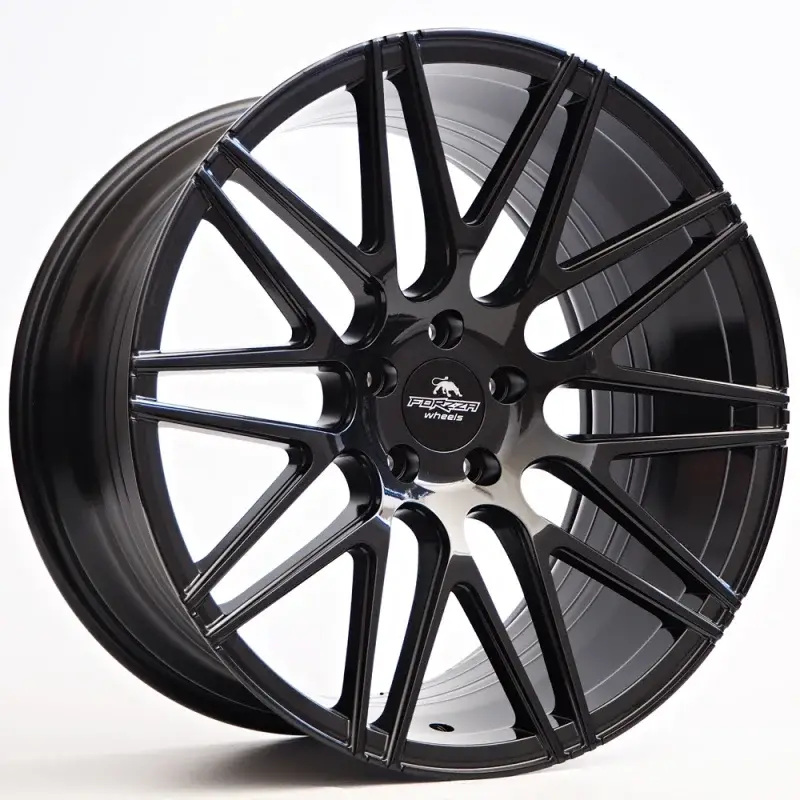 2 jantes Ratlankis Forzza Galaxy 10,5X20 5X114,3 ET40 73,1 Black Magic Petit Prix