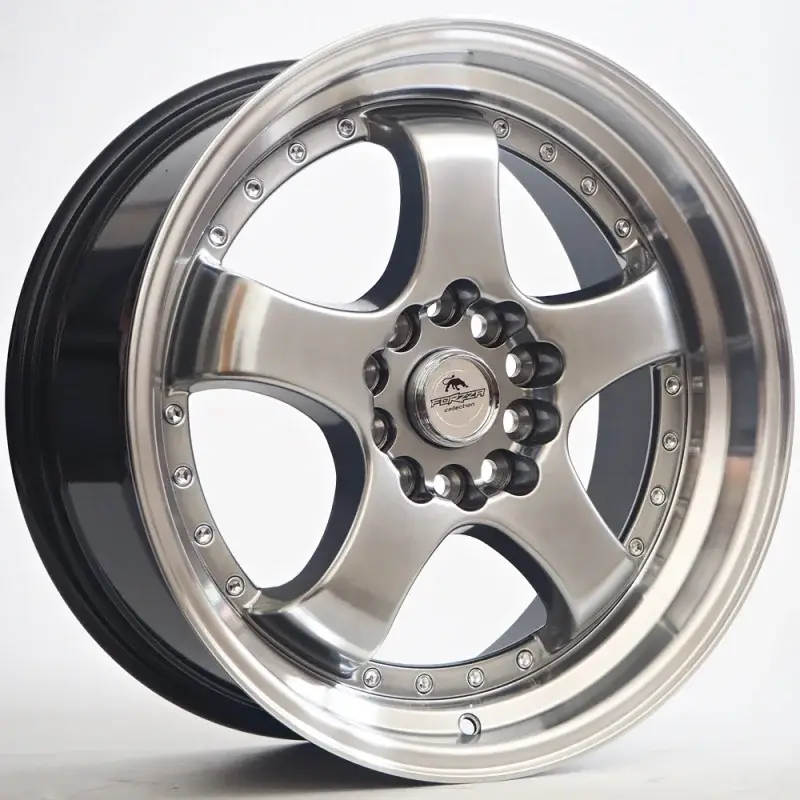 2 jantes Ratlankis Forzza Flamber 7,5X17 5X100/114,3 ET35 73,1 HB/LP Dernière Chance