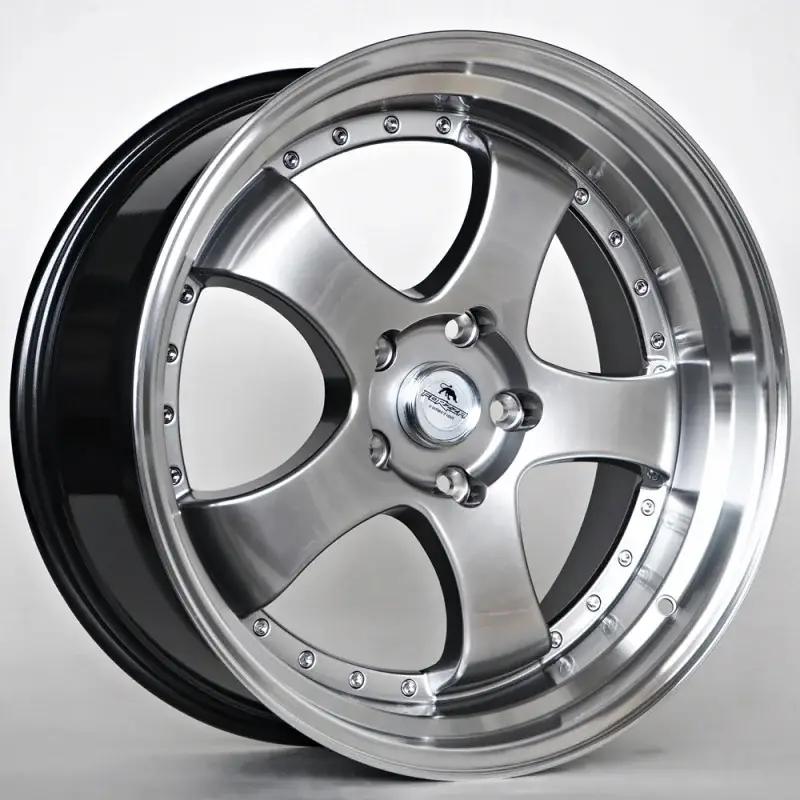 2 jantes Ratlankis Forzza Flamber 8,5X19 5X120 ET30 74,1 HB/LP Nouvelle Collection