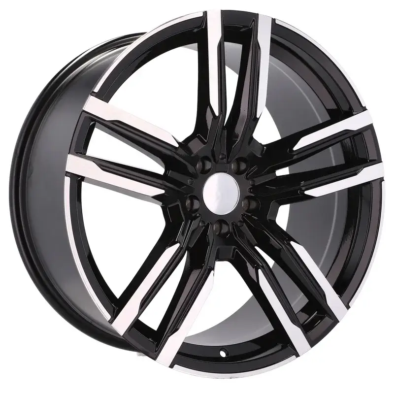 4 jantes 9.5 21 5x112 design BMW Noir Brillant Vente Flash