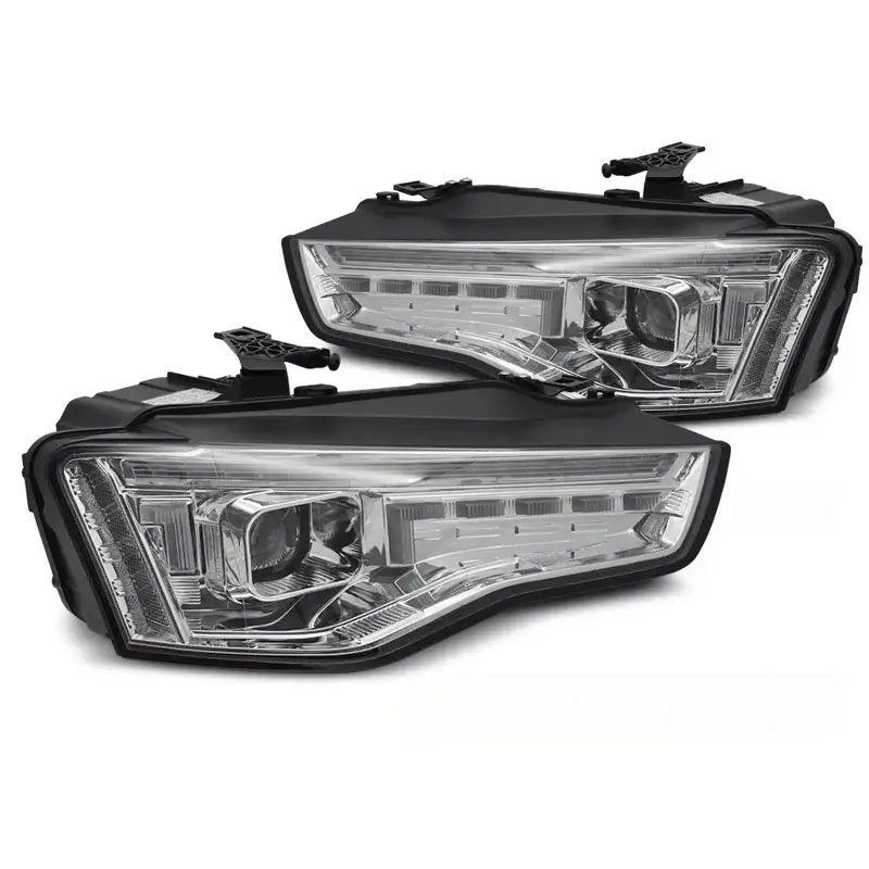 Prix Réduit Phare LED Chrome SEQ pour Audi A5 2011-2016.