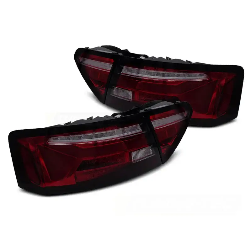 Solde Feux Arrière LED Rouge Fumé Séquentiels pour Audi A5 2011-2016