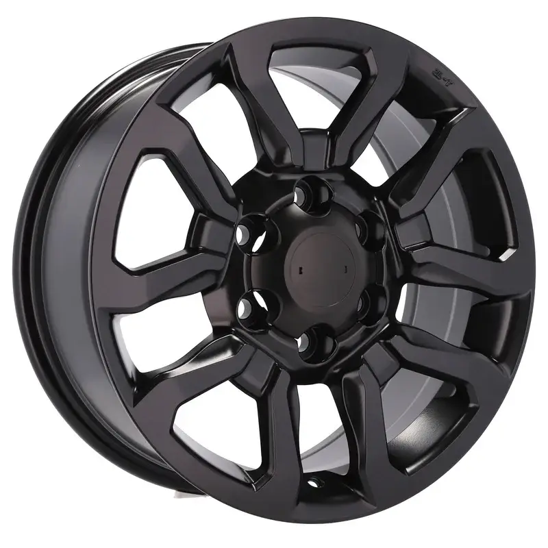4 jantes 7.5 17 6x139.7 design Toyota Noir Mat Quantité Limitée