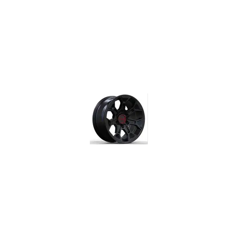 4 jantes 8.0 17 6x139.7 design ToyotaNoir Mat Expédition Rapide
