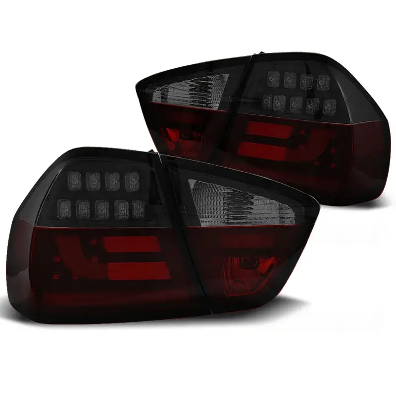 Feux Arrière LED Fumé Rouge pour BMW E90 2003-2008 Bon Plan