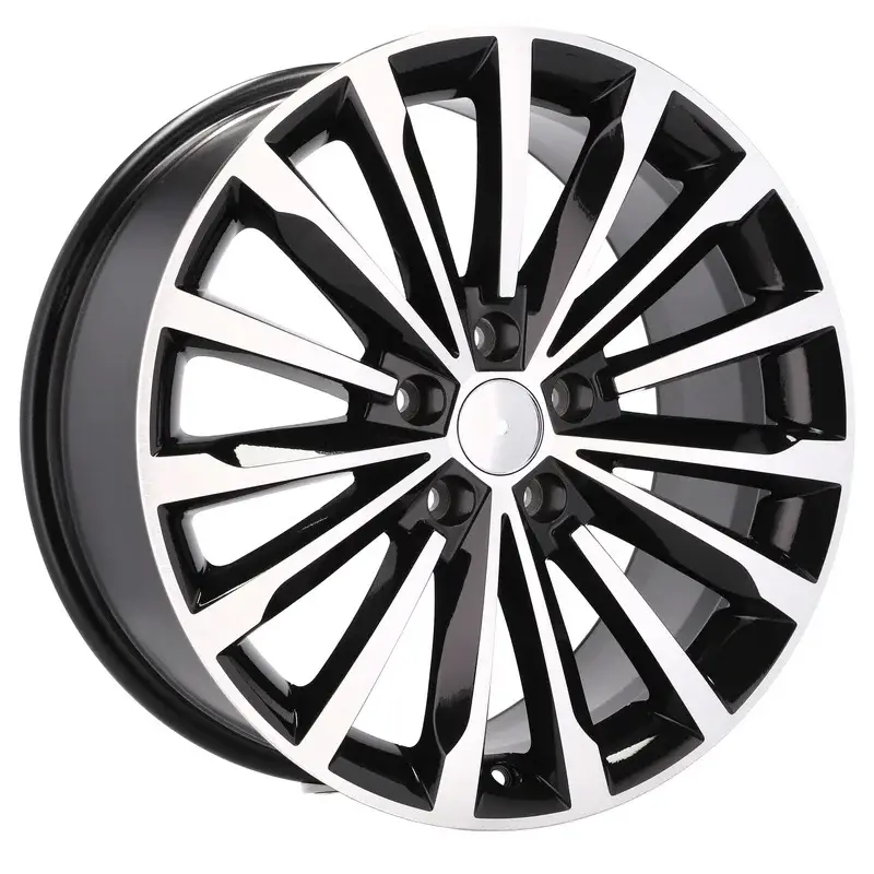 Paiement Sécurisé 4 jantes 8.0 18 5x112 design Skoda Fluotournage Noir Brillant