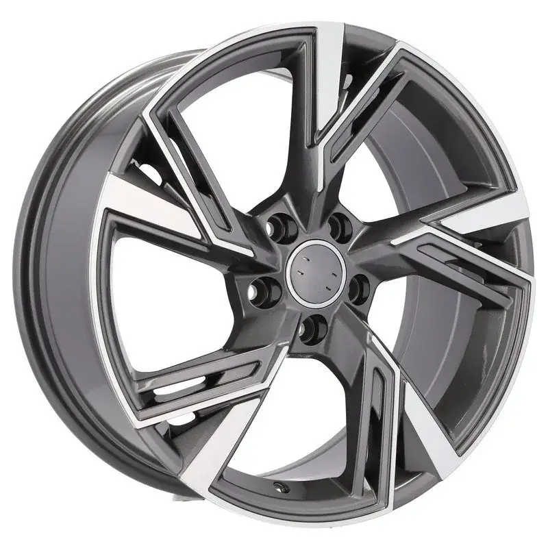 4 jantes 8.0 18 5x112 design Audi Fluotournage Gris Brillant Promotion