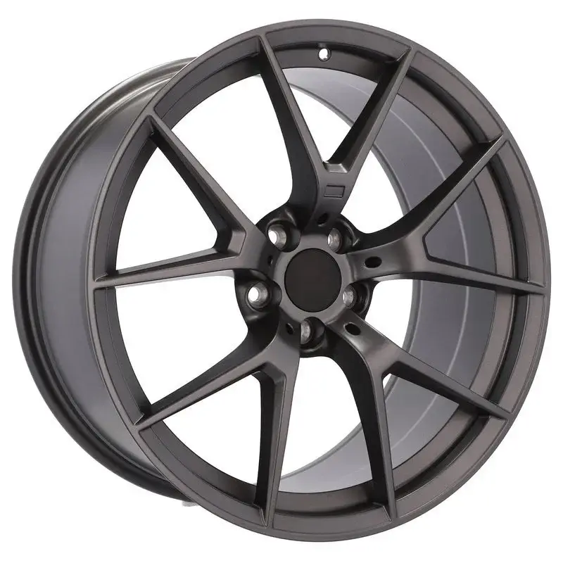 4 jantes 8.5 19 5x120 design BMW Fluotournage Gris Brillant Nouveauté