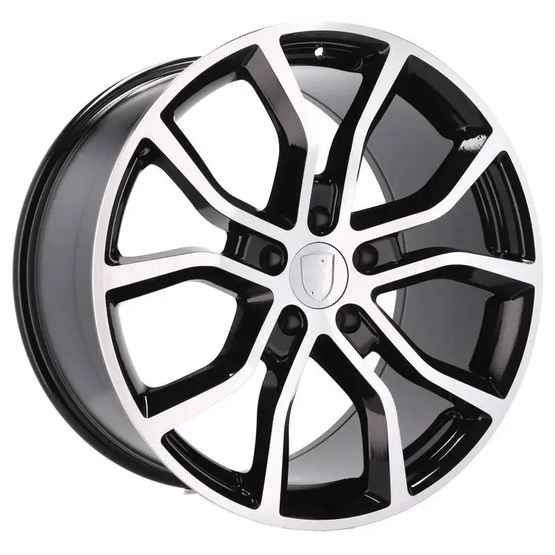 Offre Du Jour 4 jantes 9.5 21 5x130 design Porsche Noir Brillant