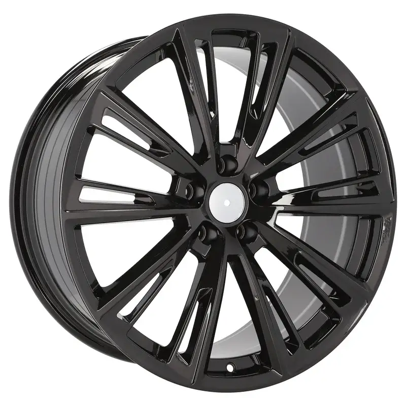 4 jantes 9.0 20 5x112 design Audi Fluotournage Noir Brillant Offre Exclusive