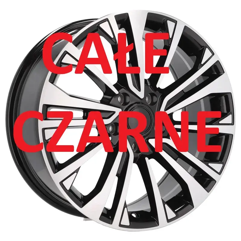 4 jantes 8.0 18 5x120 design VolkswagenNoir Brillant Promotion