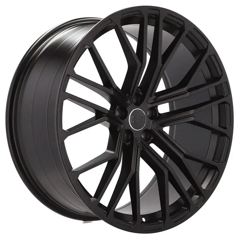 Nouvel Arrivage 4 jantes 9.0 20 5x112 design Audi Fluotournage Noir Brillant