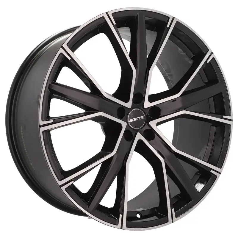 Acheter En Ligne 4 jantes 9.5 22 5x112 Noir Brillant