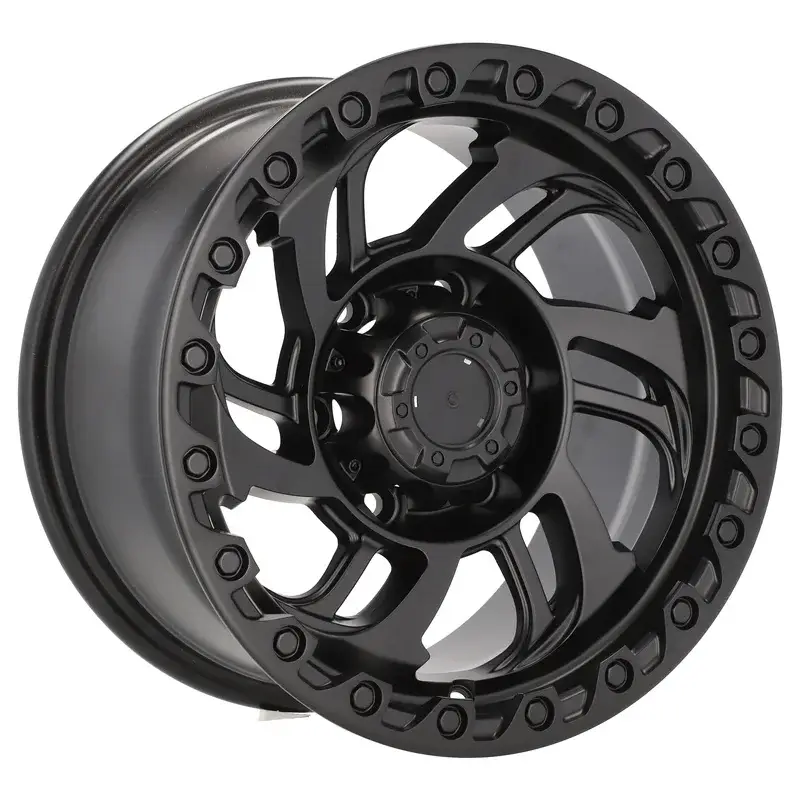Must-Have 4 jantes 8.0 15 6x139.7Noir Mat
