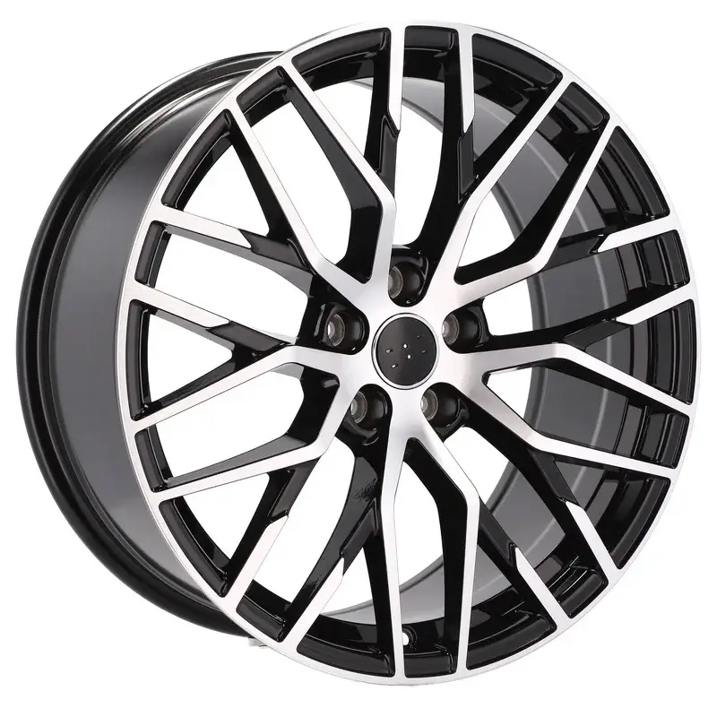 Commander Vite 4 jantes 8.5 19 5x112 design Audi Fluotournage Noir Brillant