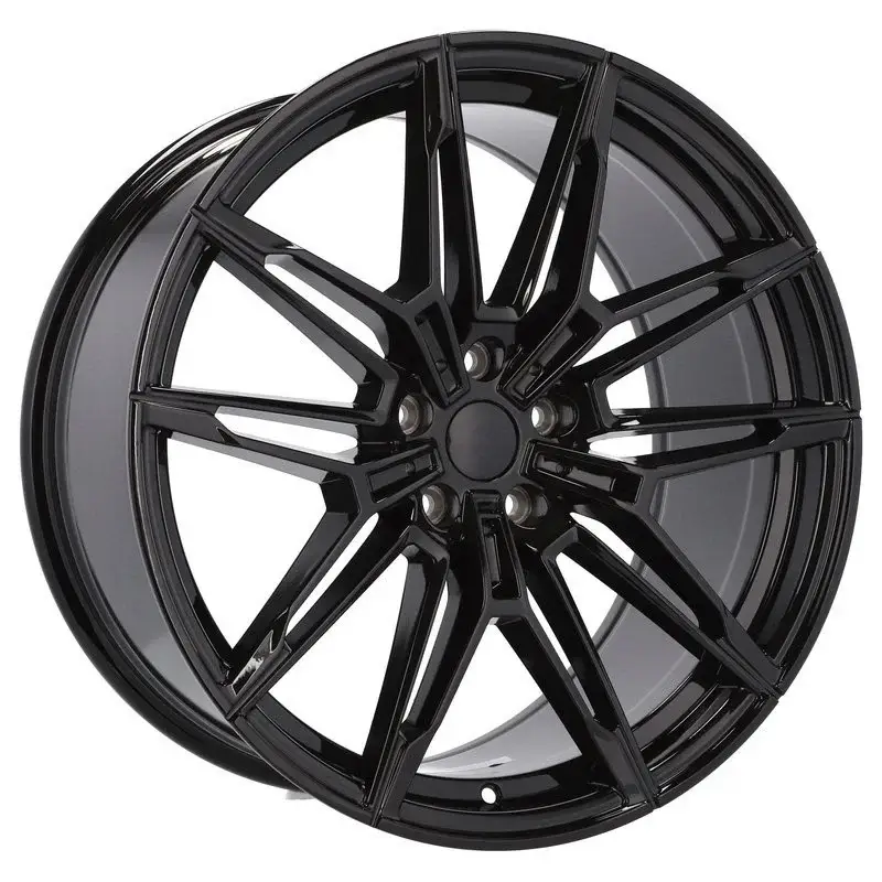 Meilleur Choix 4 jantes 8.5 20 5x112 design BMW Fluotournage Noir Brillant