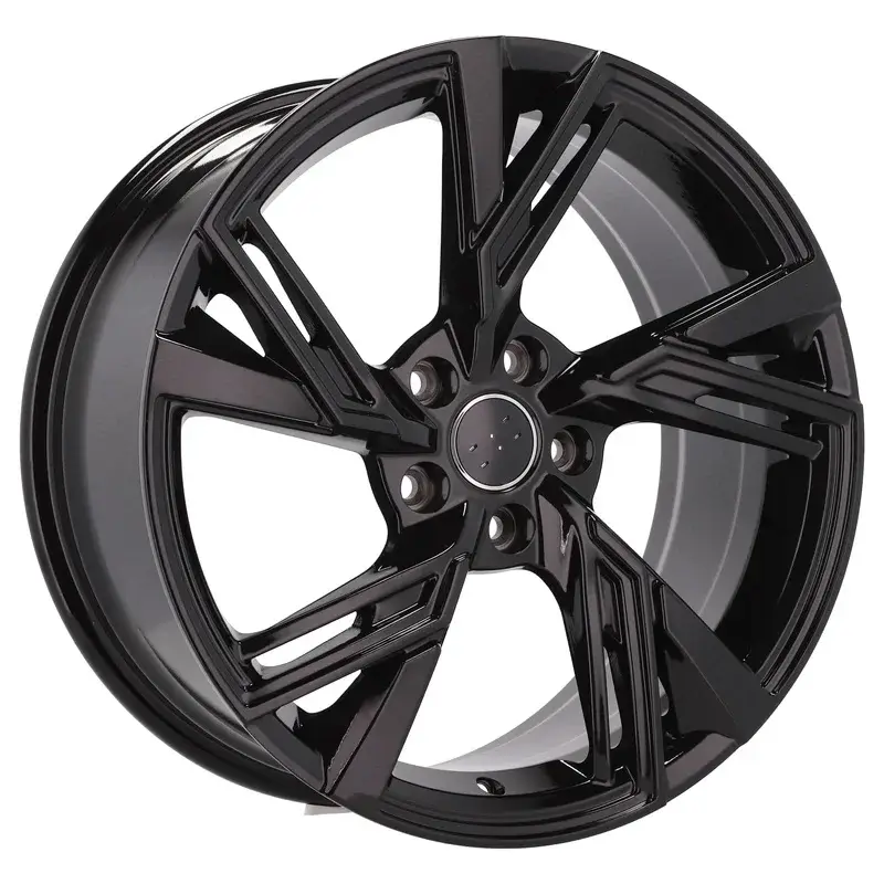 4 jantes 9.0 20 5x112 design Audi Fluotournage Noir Brillant Vente Directe