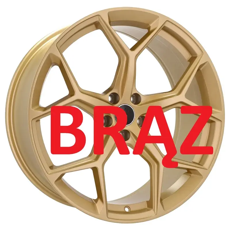 Meilleur Choix 4 jantes 9.0 21 5x112 design Audi Fluotournage Brun Brillant