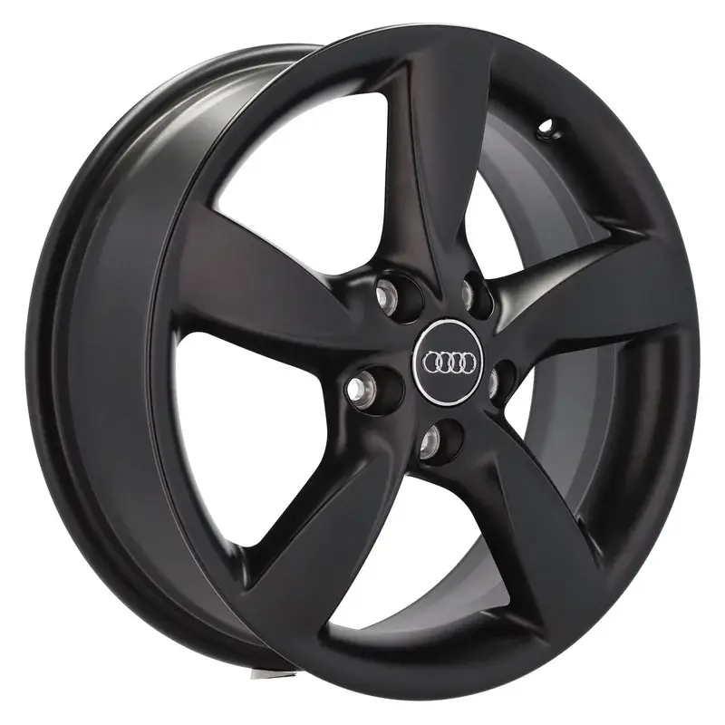 4 jantes 6.0 17 5x112 Noir Mat Prix Cassé