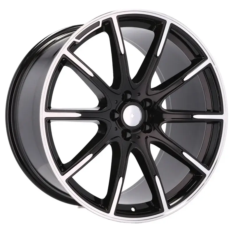 Prix Choc 4 jantes 8.5 20 5x112 design Mercedes Fluotournage Noir Brillant