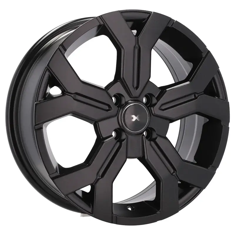 4 jantes 6.5 16 4x100 design DaciaNoir Brillant Super Prix