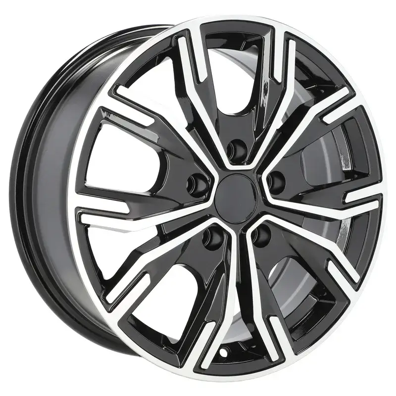 Bon Plan 4 jantes 6.5 16 5x114.3 design RenaultNoir Brillant