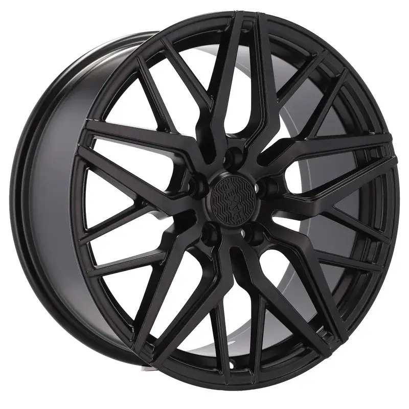 4 jantes 7.5 17 5x108 Fluotournage Noir Brillant Must-Have