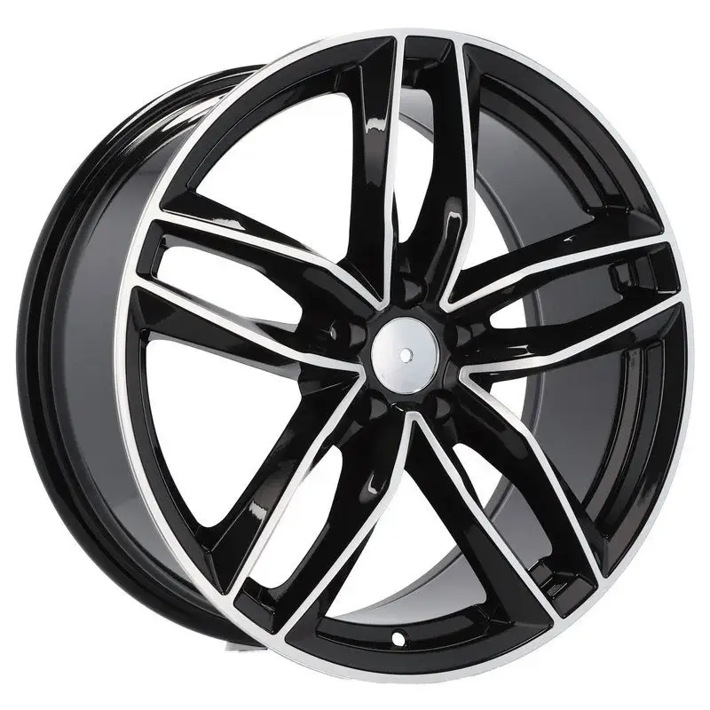 Solde 4 jantes 7.5 17 5x112 design AudiNoir Brillant