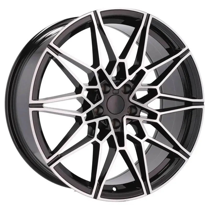 4 jantes 8.0 18 5x120 design BMWNoir Brillant Achat Immédiat