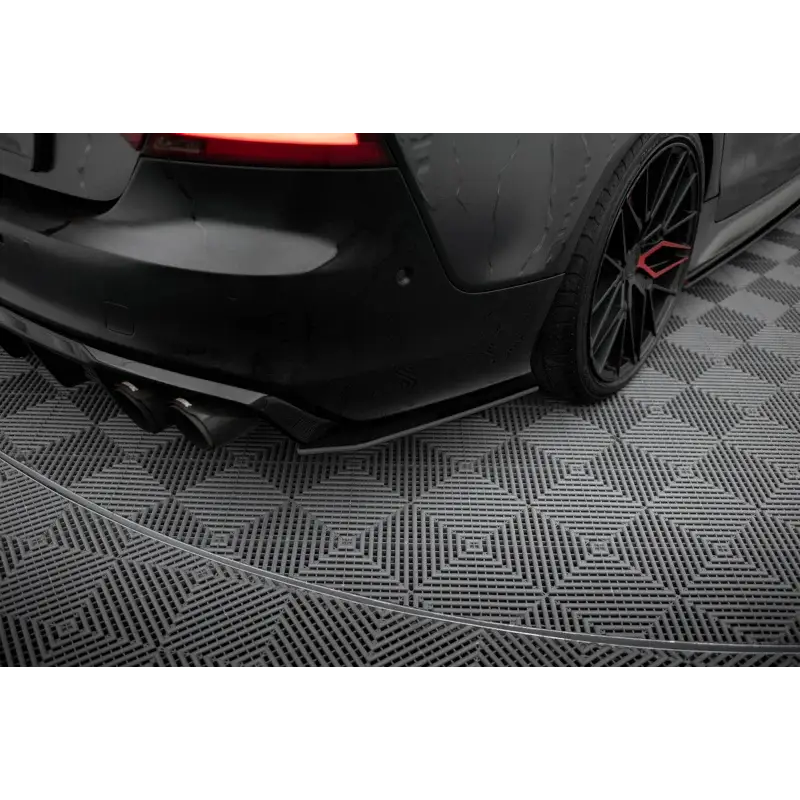 Livraison Gratuite Street Pro Rear Side Splitters Audi A7 S-Line C7