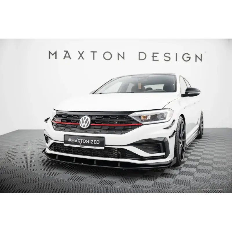 Street Pro Front Splitter + Flaps Volkswagen Jetta GLI Mk7 Remise