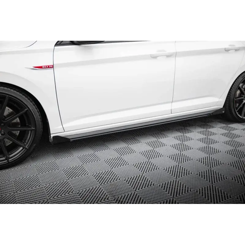 Marque Street Pro Side Skirts Diffusers + Flaps Volkswagen Jetta GLI Mk7