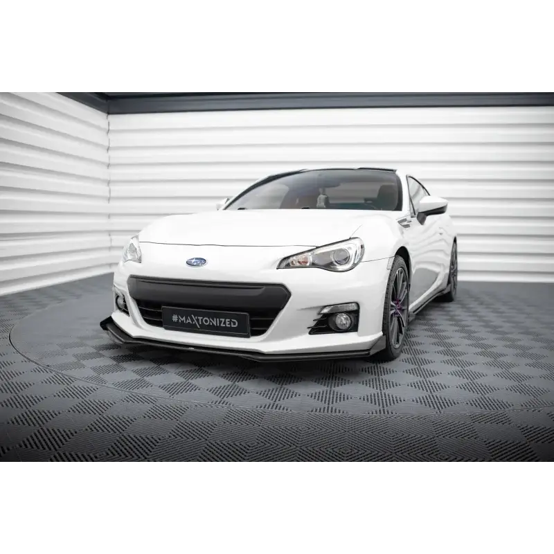 Expédié Aujourd’hui Street Pro Front Splitter V.1 + Flaps Subaru BRZ Mk1