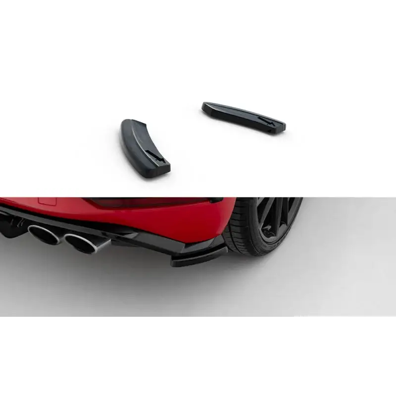 Rear Side Splitters Volkswagen Golf Hatchback R / R-Line Mk7 Facelift Petit Prix