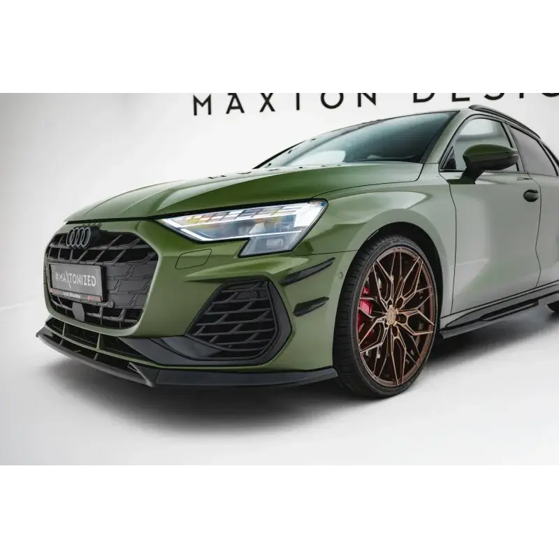 Meilleur Prix Front Bumper Wings (Canards) Audi S3 Sportback / A3 S-line Sportback8Y Facelift