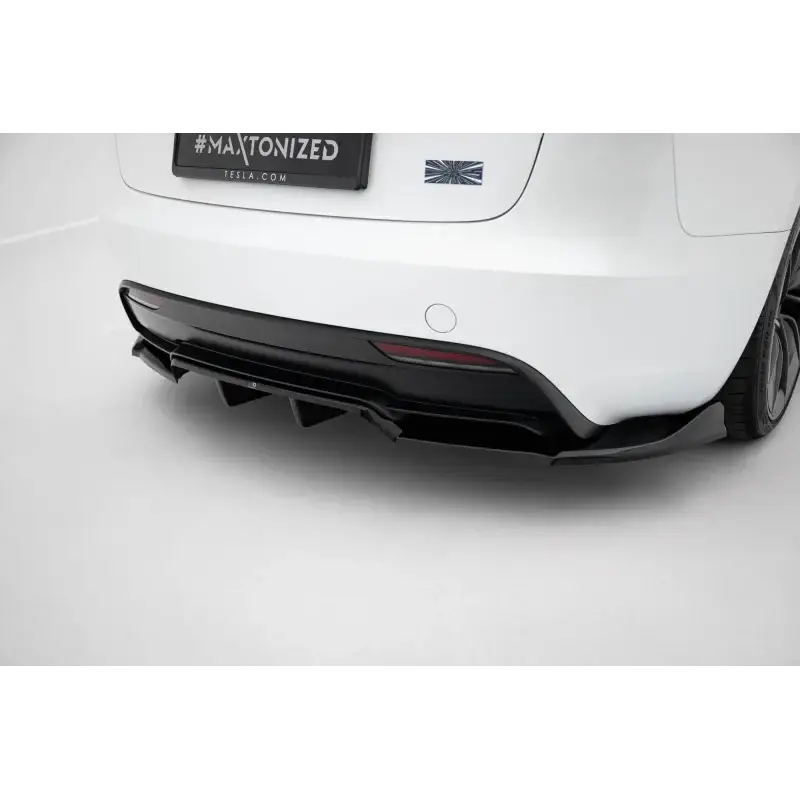 Rear Splitter (with vertical bars) V.1 Tesla Model 3 Performance Mk1 Facelift Dernière Chance