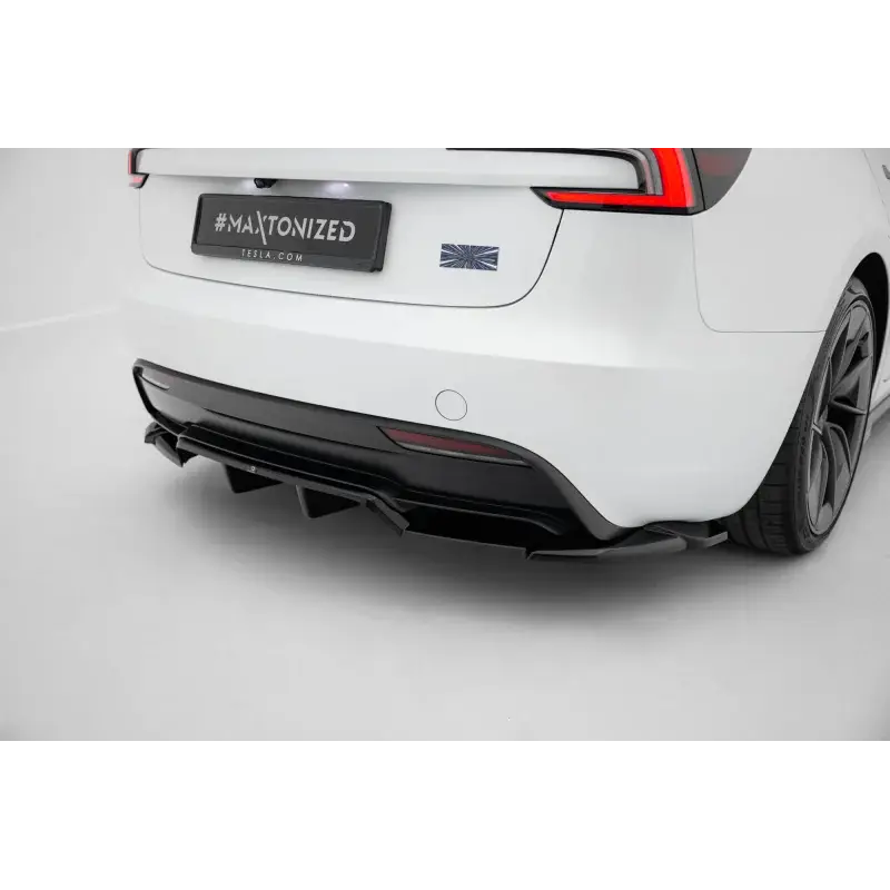 Achat Immédiat Rear Splitter (with vertical bars) V.2 Tesla Model 3 Performance Mk1 Facelift