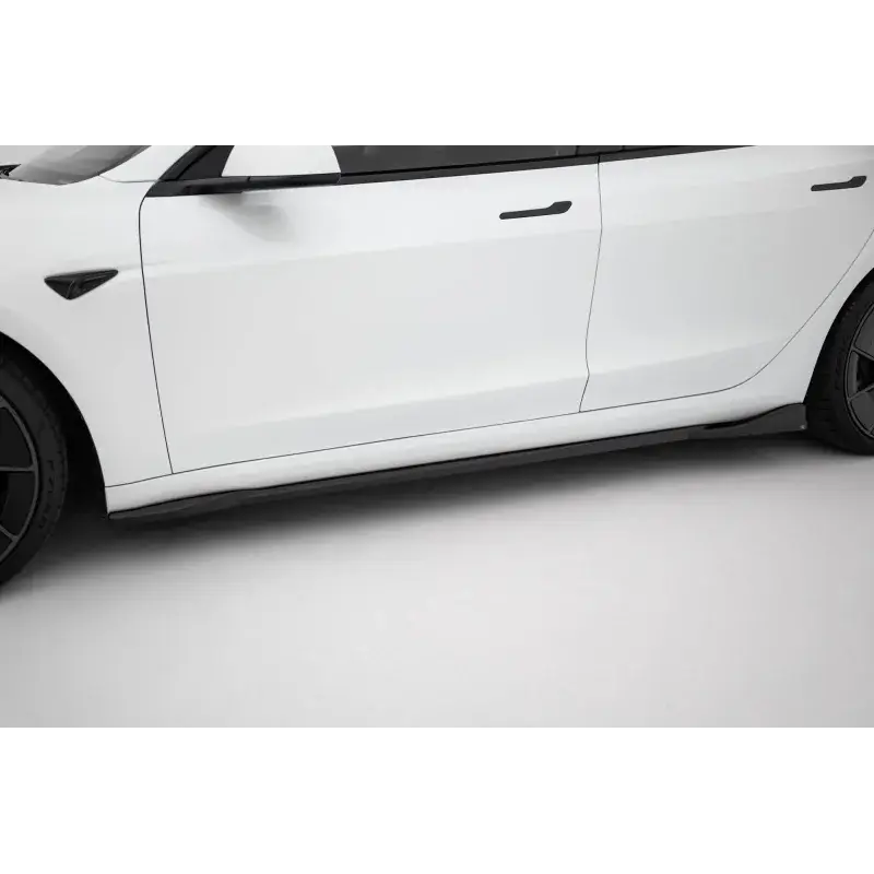 Meilleure Vente Side Skirts Diffusers V.1 Tesla Model 3 Performance Mk1 Facelift
