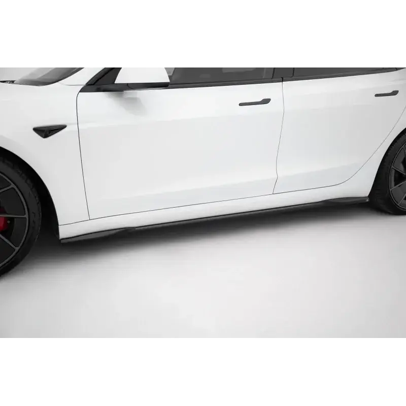Side Skirts Diffusers V.2 Tesla Model 3 Performance Mk1 Facelift Meilleure Vente