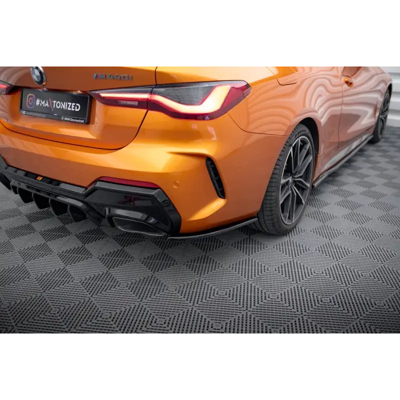 Prix Cassé Rear Side Splitters V.5 BMW 4 M440i G22 / G23 / G22 Facelift / G23 Facelift