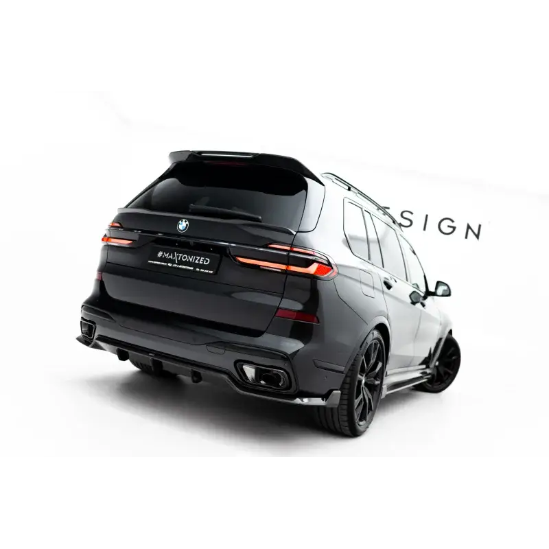 Satisfait Ou Remboursé Prepreg Carbon Fiber Tailgate Spoiler (Upper) BMW X7 M-Pack G07 Facelift
