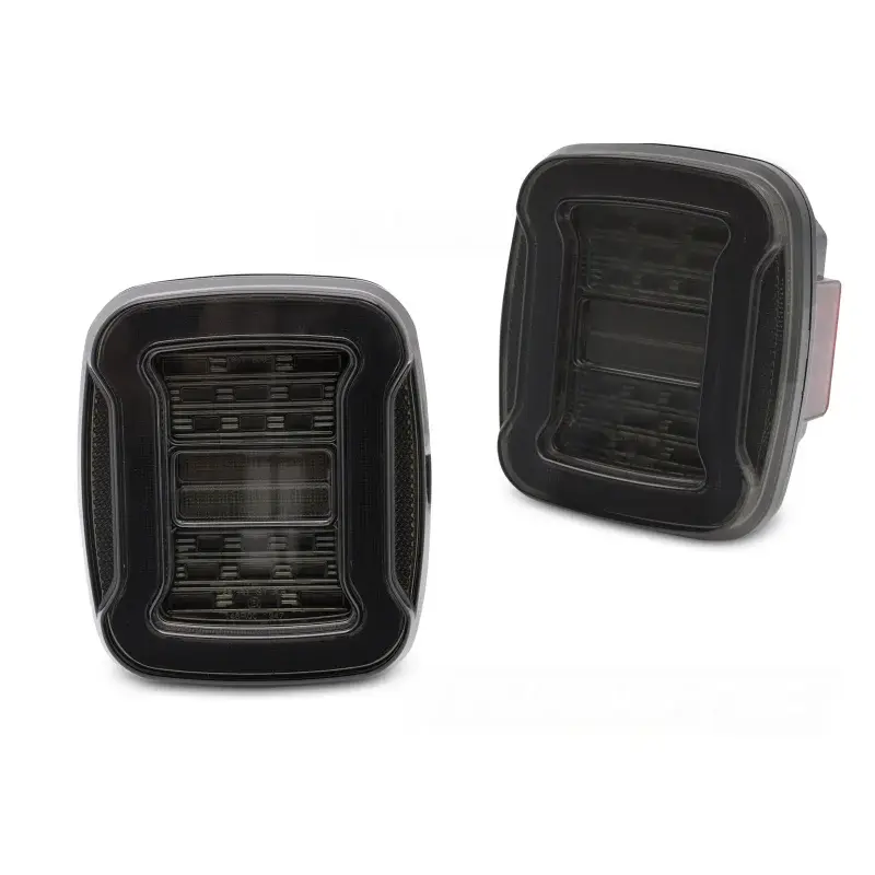 Top Vente Feux Arrière Fumés LED pour JEEP WRANGLER YJ 91-96 / TJ 96-06